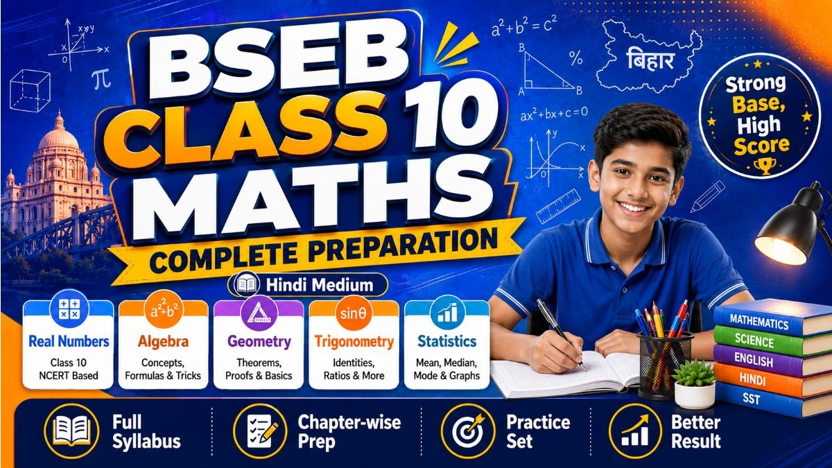BSEB Class 10 Mathematics Complete Course