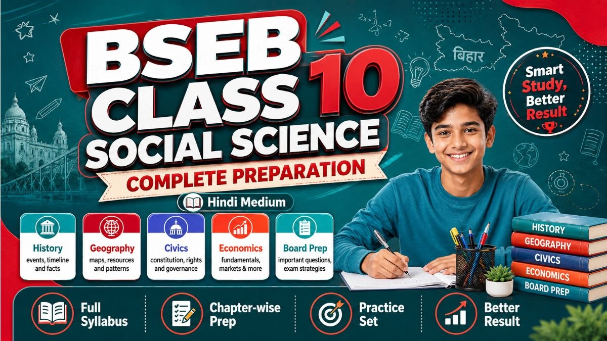 BSEB Class 10 Social Science Complete Course
